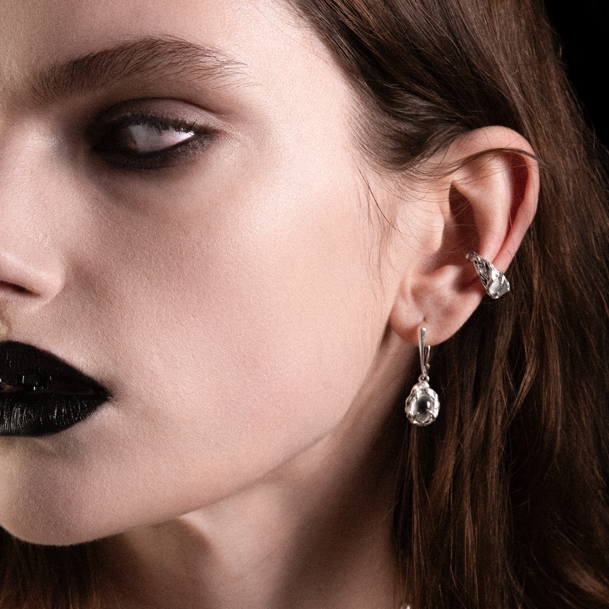 It's never over earring